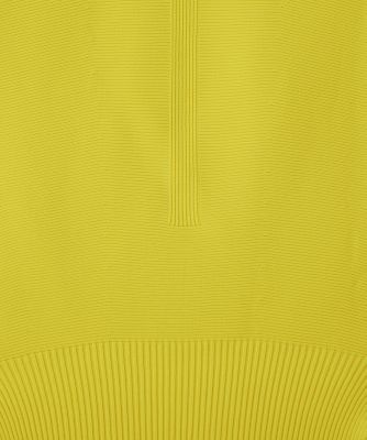 【CFCL】POTTERY TOP4 yellow POTTERY SHORT SLEEVE ROUND TOP